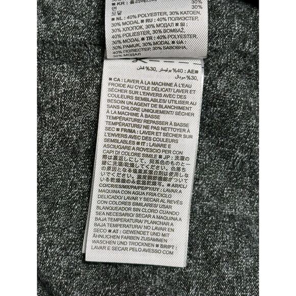 Gap Textured V-Neck Tunic Sweater Womens Size XL Gray 3/4 Sleeves Super Soft - Picture 7 of 10